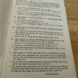 Vintage Food for the Soul Book Sermon Outlines by Billy Apostolon.